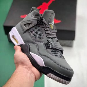 AIR JORDAN 4 RETRO COOL GREY, CHROME & CHARCOAL