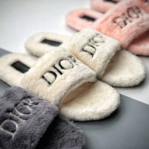 Furry dior Slippers