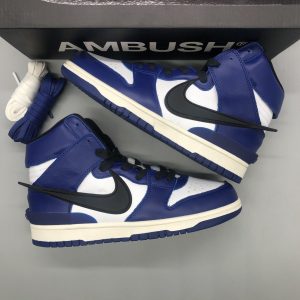 Nike Dunk High x AMBUSH BLUE