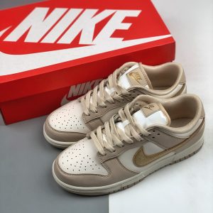 Nike Dunk Low “Gold Swoosh”