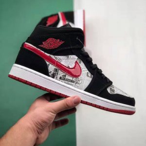 Jordan 1 Mid Newspaper Air Times