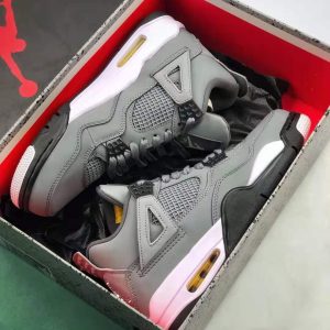 AIR JORDAN 4 RETRO COOL GREY, CHROME & CHARCOAL