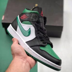 Jordan Mid Green Toe