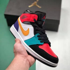 Jordan 1 Mid Bred Multi-Color